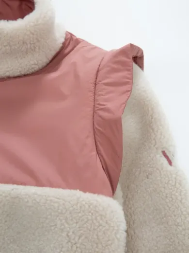 Bilde av WoolLand Stryn Fleece Jacket Girl Burned Rose